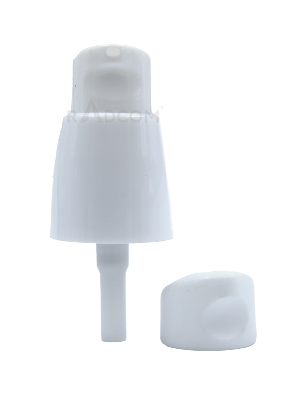KH180E - White- A - 12 - 20/410 Lotion Pump Round Nozzle Pump